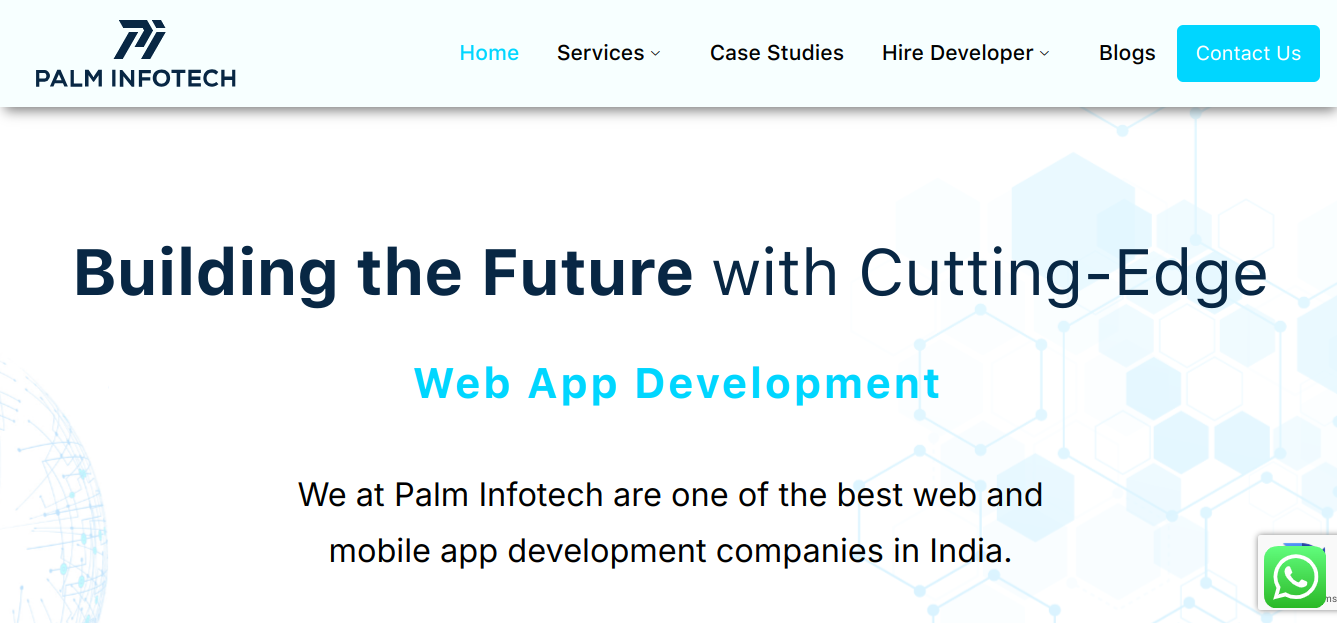 a snapshot of the company mentioned under the list of top best hybrid app development companies from India in 2025